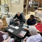 Playing games together