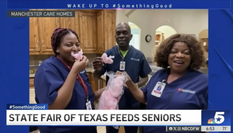 Texas State Fair Delivers Food to Manchester Care Homes